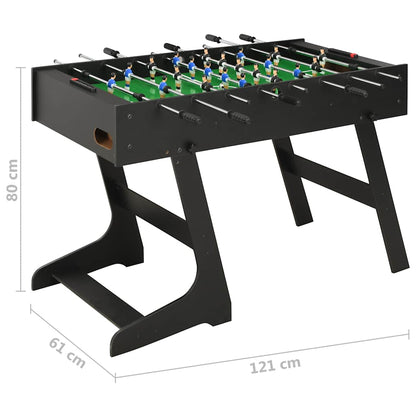 Calcio Balilla Pieghevole 121X61X80 Cm