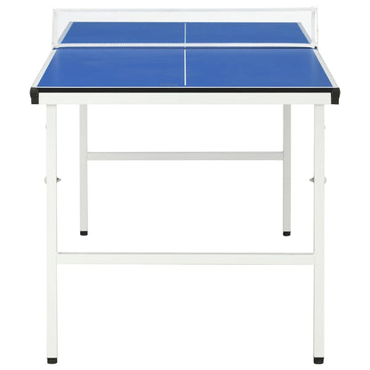 Tavolo Da Ping Pong Con Rete 5 Piedi 152X76X66 Cm Blu