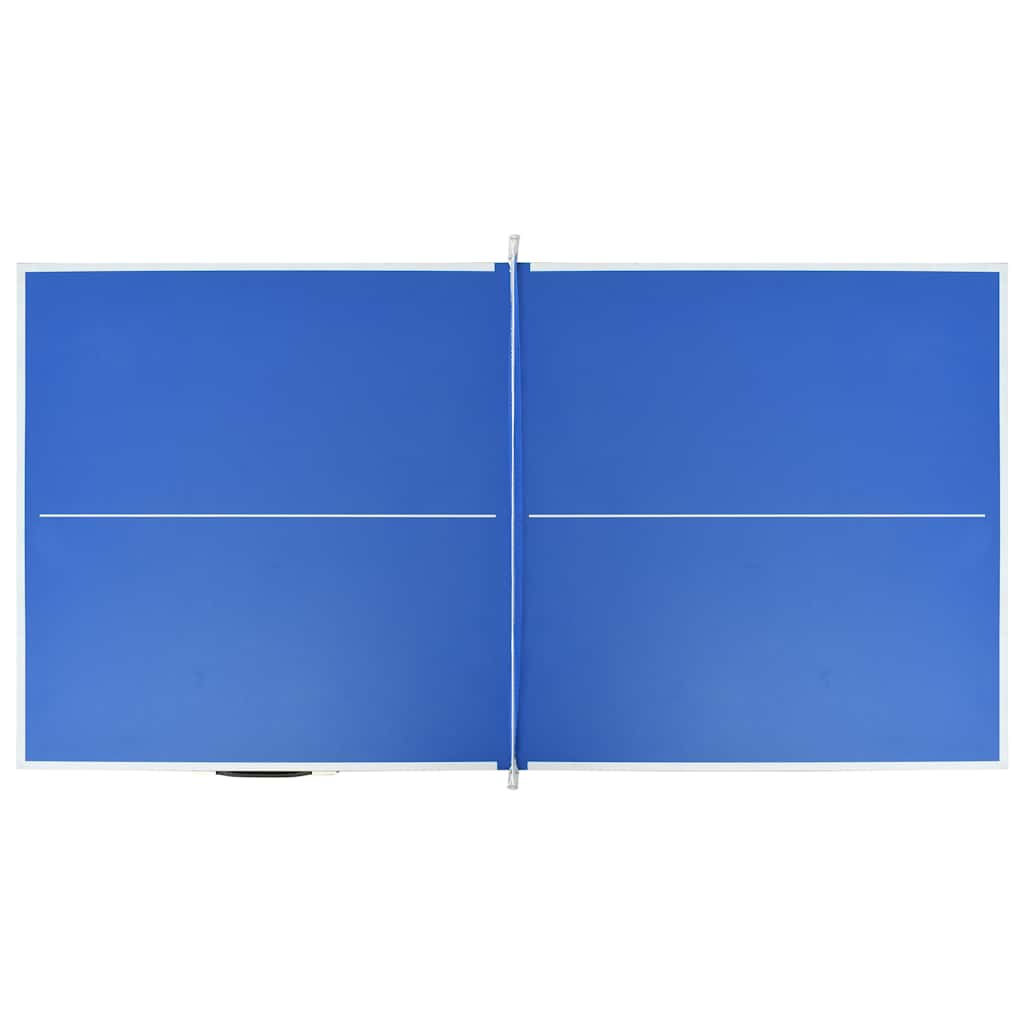 Tavolo Da Ping Pong Con Rete 5 Piedi 152X76X66 Cm Blu