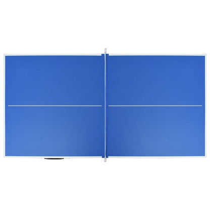 Tavolo Da Ping Pong Con Rete 5 Piedi 152X76X66 Cm Blu
