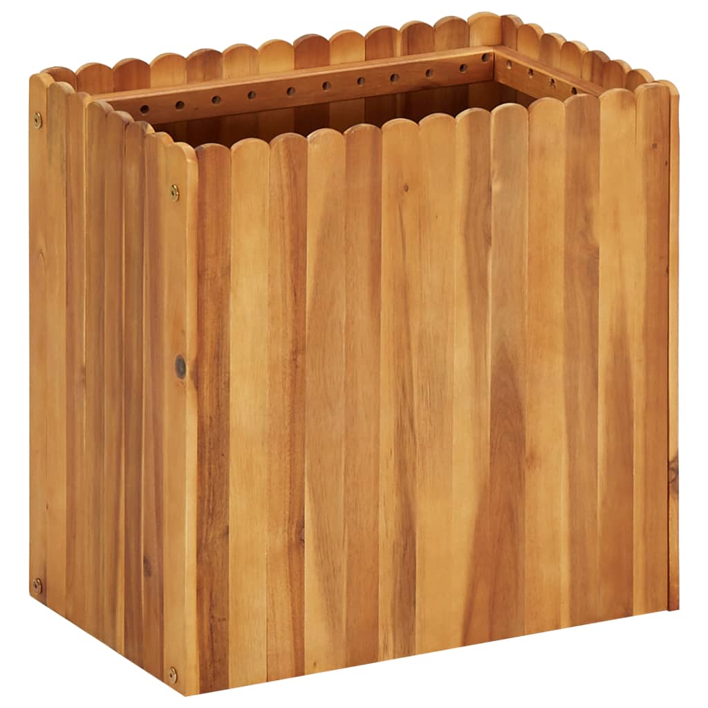Letto Rialzato Da Giardino In Massello Di Acacia