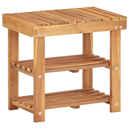 Scarpiera 90X32X In Legno Massello Di Acacia