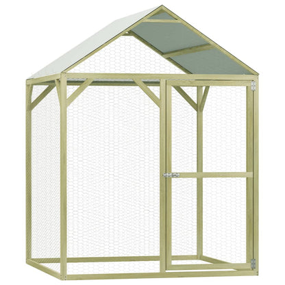 Pollaio 3X1,5X2 M In Legno Di Pino Impregnato