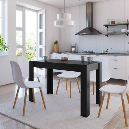 Tavolo Da Pranzo 120X60X76Cm In Legno Multistrato