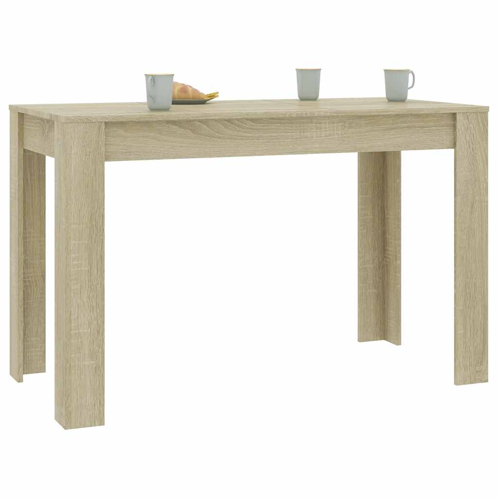 Tavolo Da Pranzo 120X60X76Cm In Legno Multistrato
