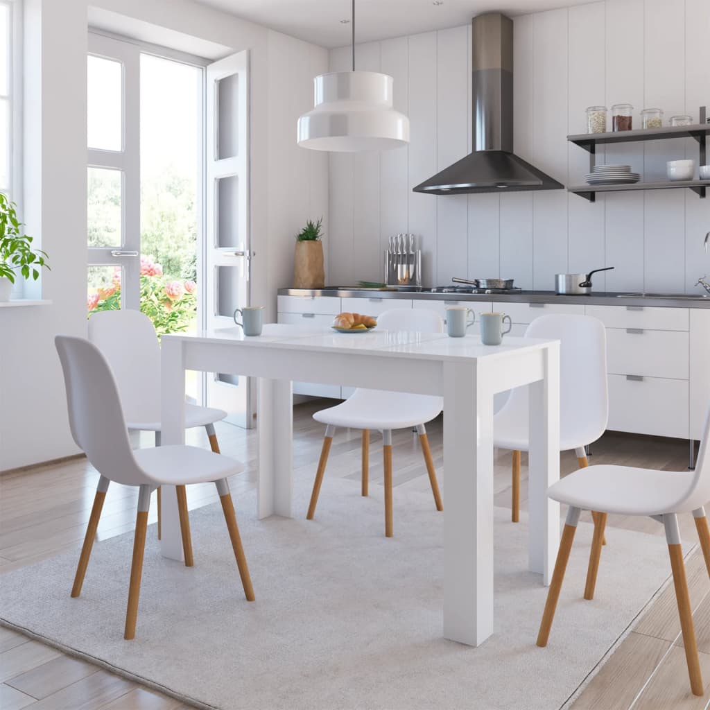 Tavolo Da Pranzo 120X60X76Cm In Legno Multistrato