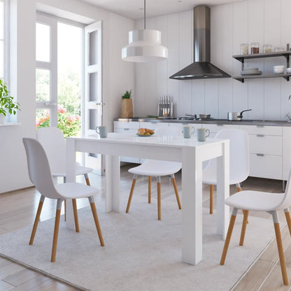 Tavolo Da Pranzo 120X60X76Cm In Legno Multistrato