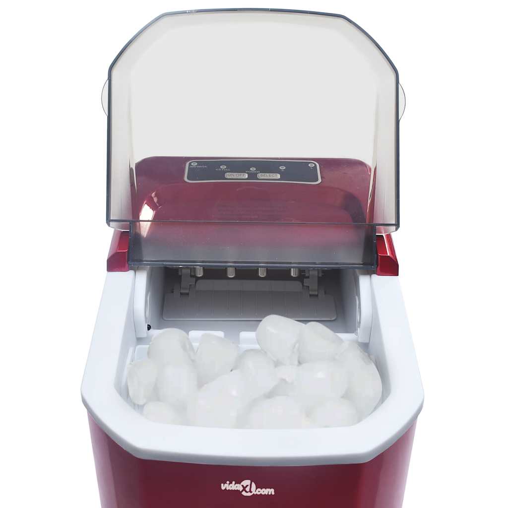 Macchina Per Il Ghiaccio Rossa 1,4 L 15 Kg / 24 H