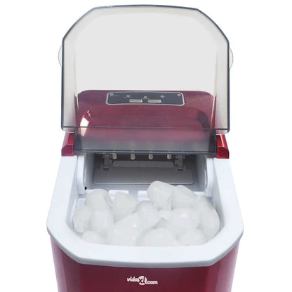 Macchina Per Il Ghiaccio Rossa 1,4 L 15 Kg / 24 H