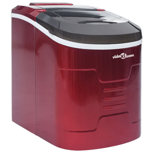 Macchina Per Il Ghiaccio Rossa 2,4 L 15 Kg / 24 H