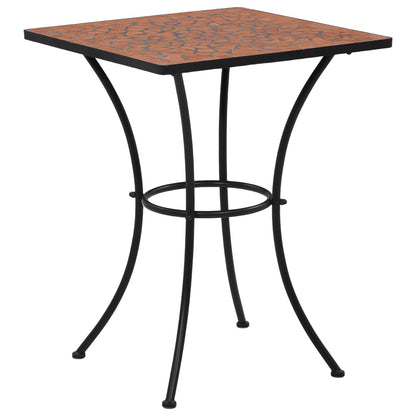 Tavolino Bistrot Con Mosaico Ceramica