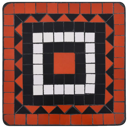 Tavolino Di Servizio Mosaico In Ceramica