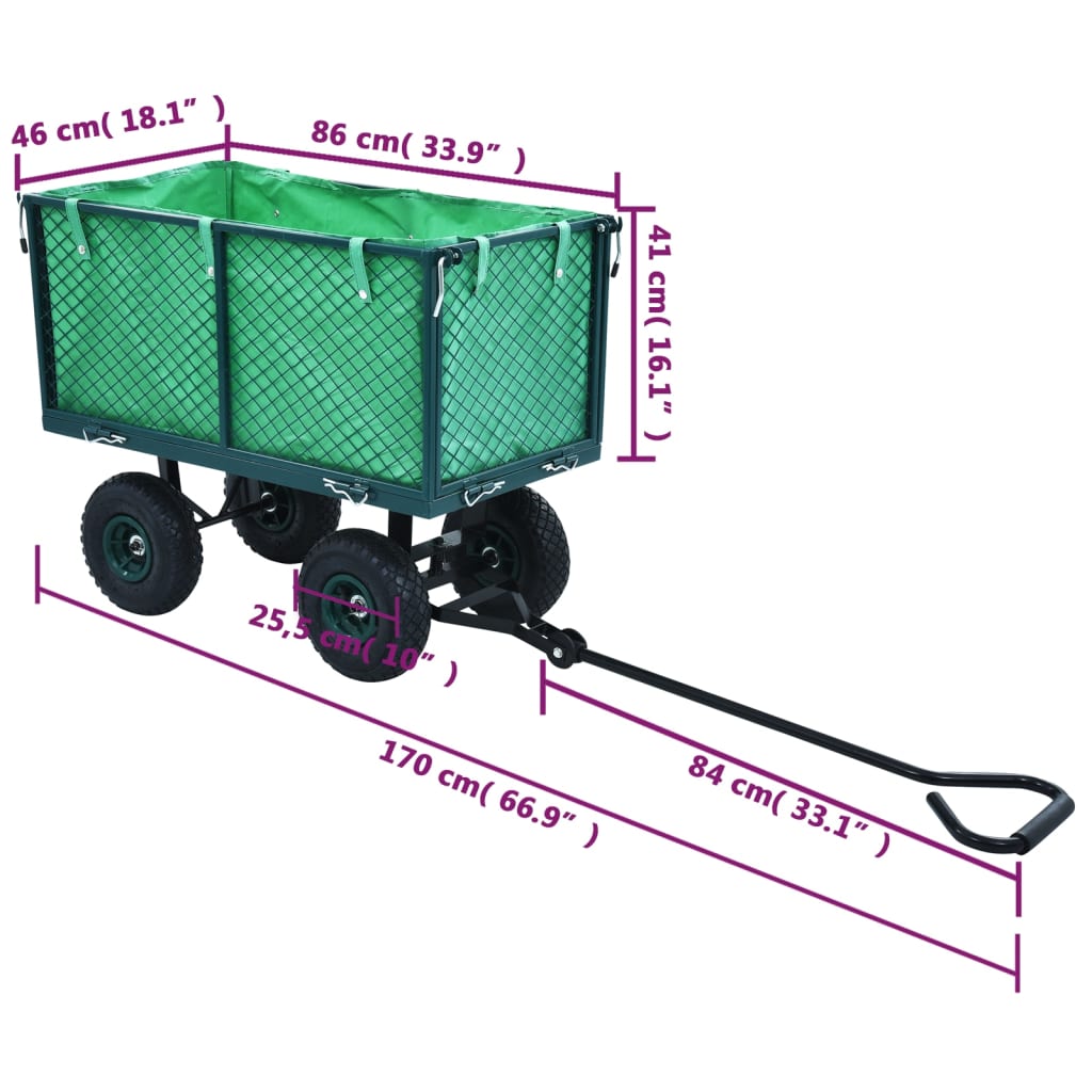 Carrello A Mano Da Giardino