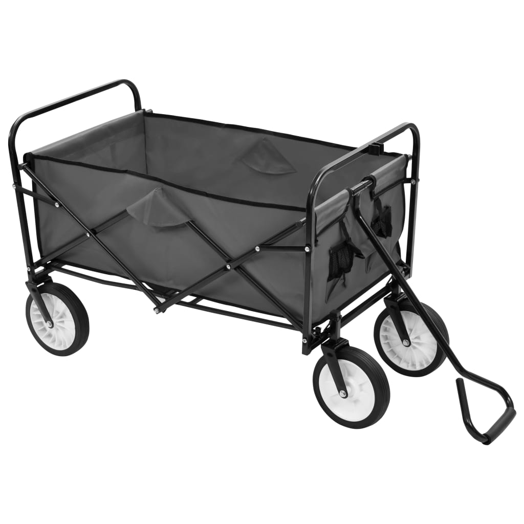Carrello Pieghevole A Mano In Acciaio
