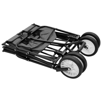 Carrello Pieghevole A Mano In Acciaio