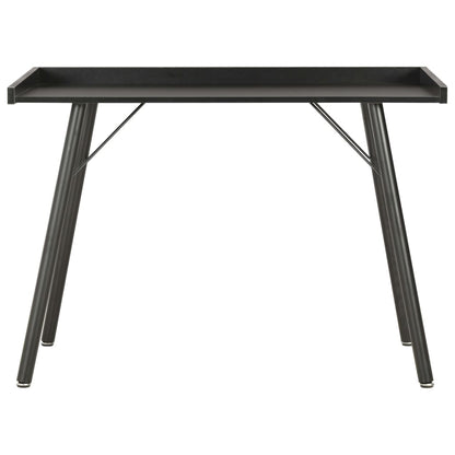 Scrivania Nera 90X50X79 Cm