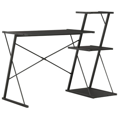 Scrivania Con Ripiano Bianca 116X50X93 Cm