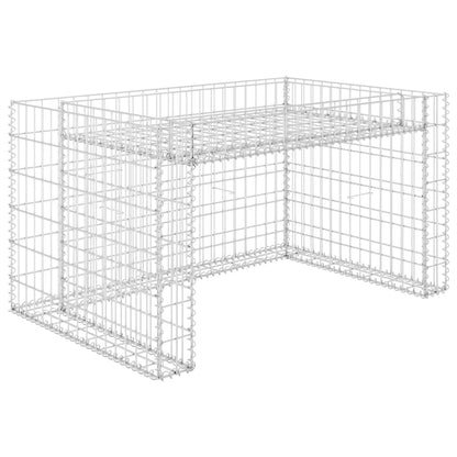 Casetta Rasaerba Con Fioriera Rialzata 110X80X60Cm Filo Acciaio