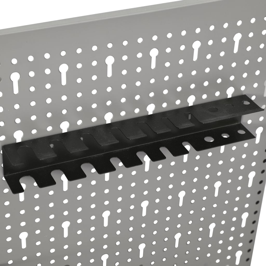 Pannelli Per Utensili A Parete 4 Pz 40X58 Cm Acciaio