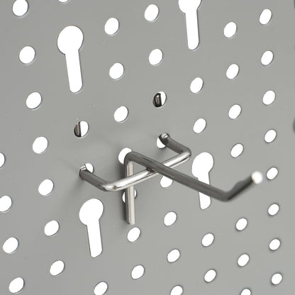 Pannelli Per Utensili A Parete 4 Pz 40X58 Cm Acciaio