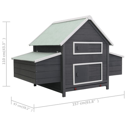 Pollaio 157X97X110 Cm In Legno