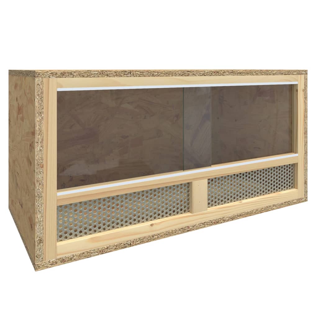 Terrario In Legno Multistrato 60X30X30 Cm