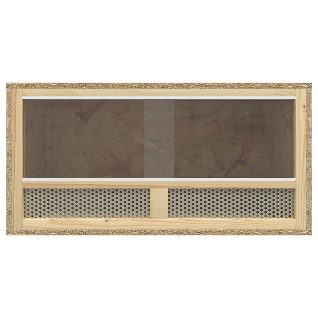 Terrario In Legno Multistrato 60X30X30 Cm