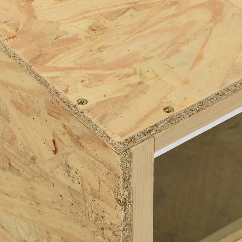 Terrario In Legno Multistrato 60X30X30 Cm