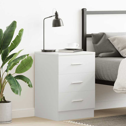 Comodini 2 Pz 38X35X55 Cm In Legno Multistrato