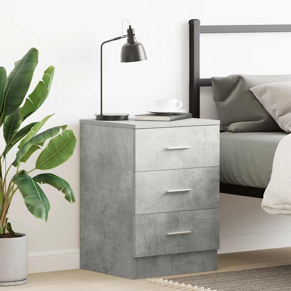 Comodini 2 Pz 38X35X55 Cm In Legno Multistrato