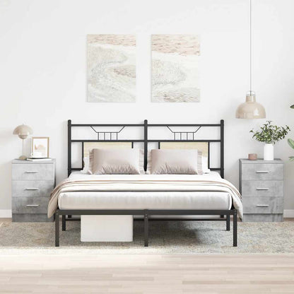 Comodini 2 Pz 38X35X55 Cm In Legno Multistrato