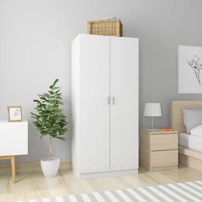 Armadio 80X52X180 Cm In Legno Multistrato