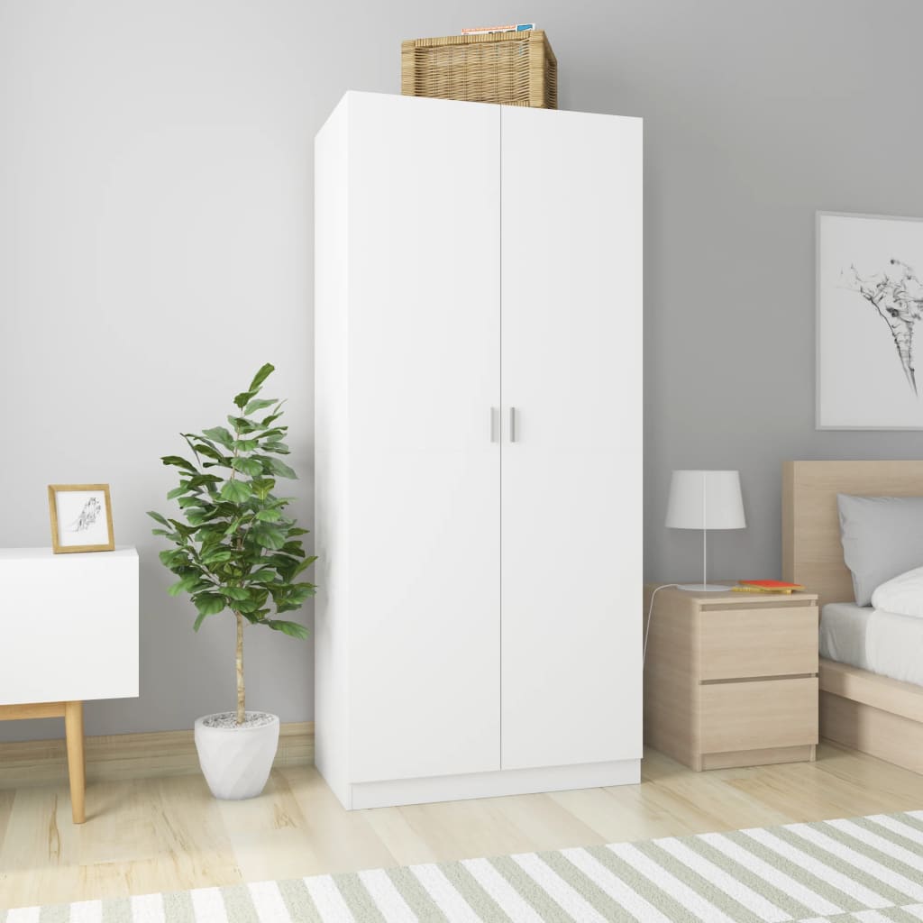Armadio 90X52X200 Cm In Legno Multistrato