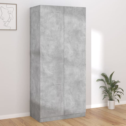 Armadio 90X52X200 Cm In Legno Multistrato