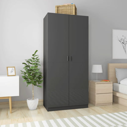 Armadio 90X52X200 Cm In Legno Multistrato