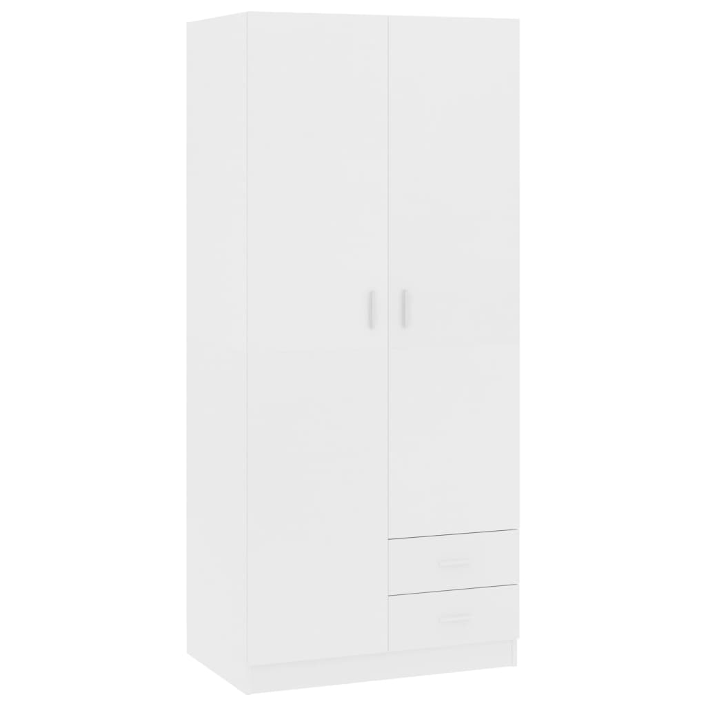 Armadio 80X52X180 Cm In Legno Multistrato