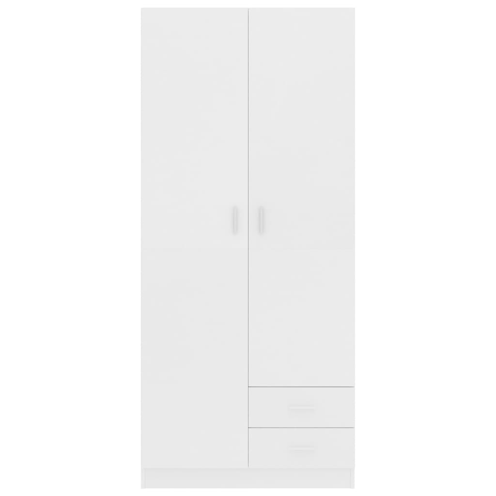 Armadio 80X52X180 Cm In Legno Multistrato