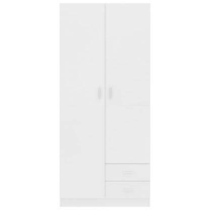 Armadio 80X52X180 Cm In Legno Multistrato