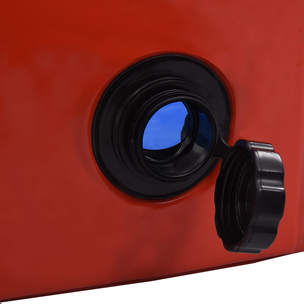 Piscina Per Cani Pieghevole Rossa In Pvc