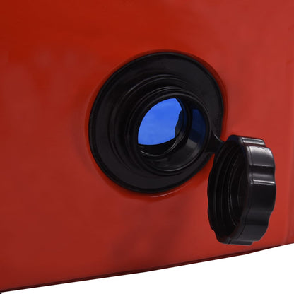 Piscina Per Cani Pieghevole Rossa In Pvc