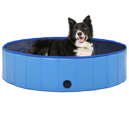 Piscina Per Cani Pieghevole Rossa In Pvc