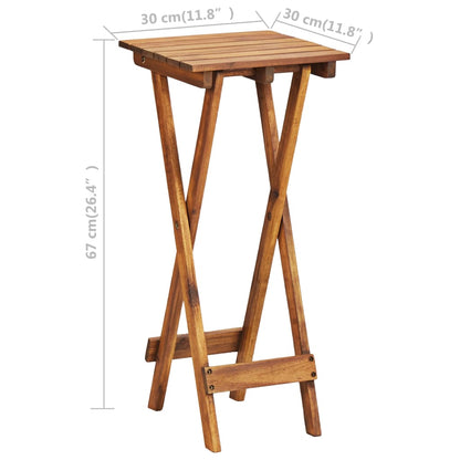 Piedistallo Per Piante In Massello D'acacia