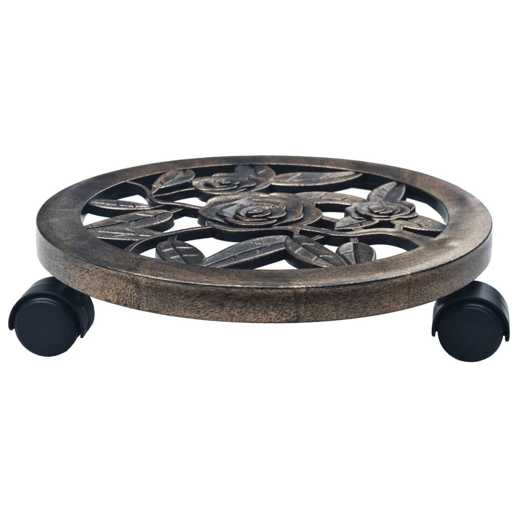 Carrelli Portavasi 6 Pz In Plastica