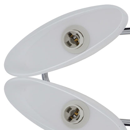 Lampade Da Soffitto Ellissoidali 4 Pz Paralume In Vetro E14