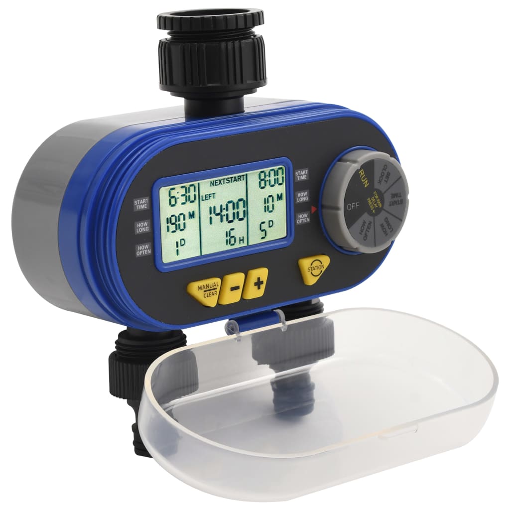 Timer Per Irrigazione Automatico Digitale A Doppia Uscita