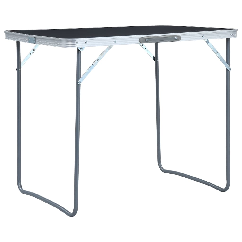 Tavolo Da Campeggio Pieghevole Con Telaio In Metallo 80X60 Cm