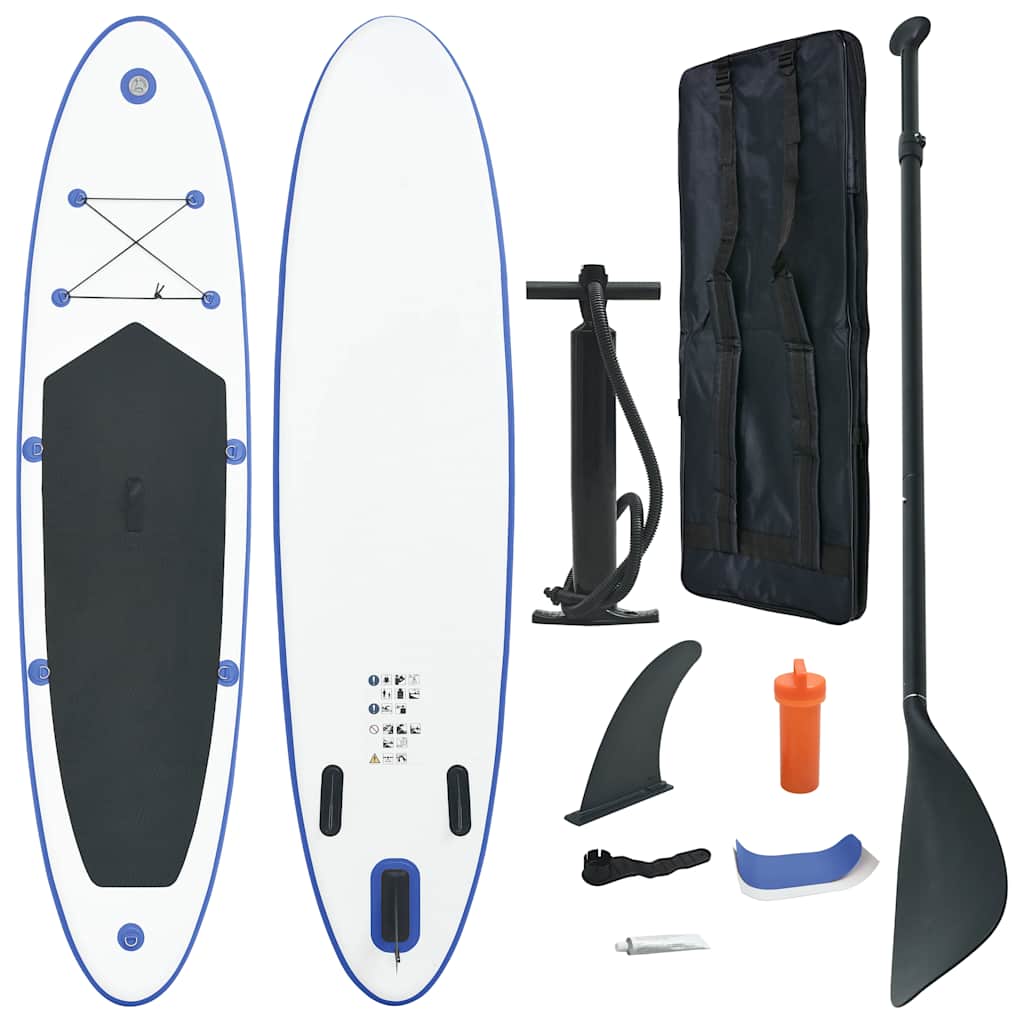 Set Tavola Gonfiabile Da Sup E Bianco