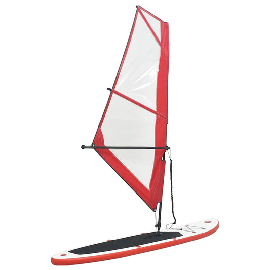 Set Tavola Gonfiabile Da Sup Con Vela E Bianco