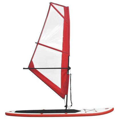 Set Tavola Gonfiabile Da Sup Con Vela E Bianco