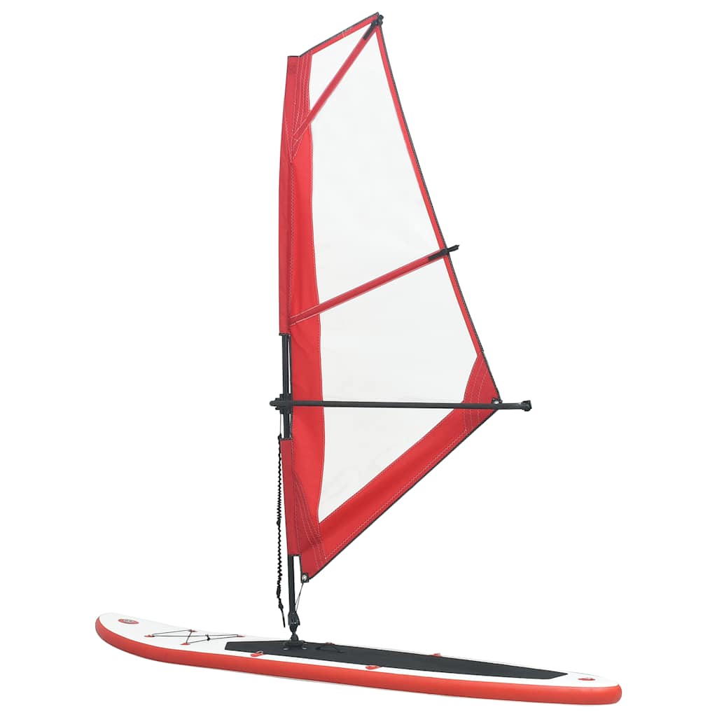 Set Tavola Gonfiabile Da Sup Con Vela E Bianco